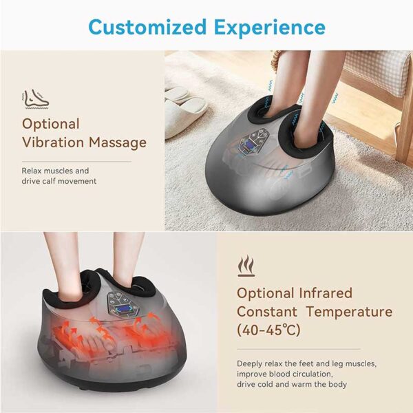 Customized Wholesale Model 604 shiatsu foot massager