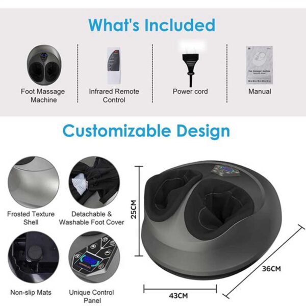 Wholesale Model 604 shiatsu foot massager full set