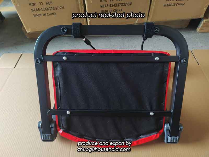 Close up of the steel frame construction of an AB Machine AB Machine Abdominal Exerciser