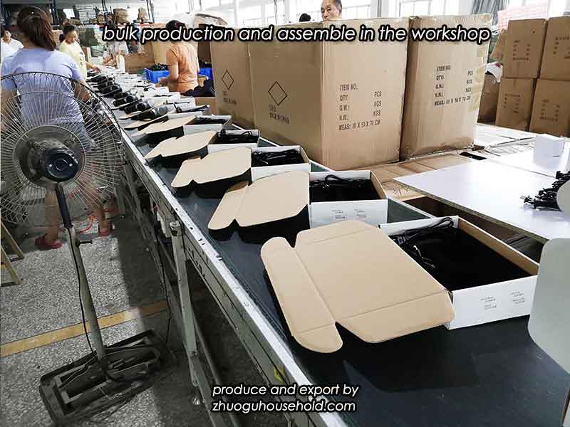 Color-Box-bulk-production-and-assemble-in-the-workshop-Deep-Tissue-Percussion-Massager-Massage-Gun-Q01