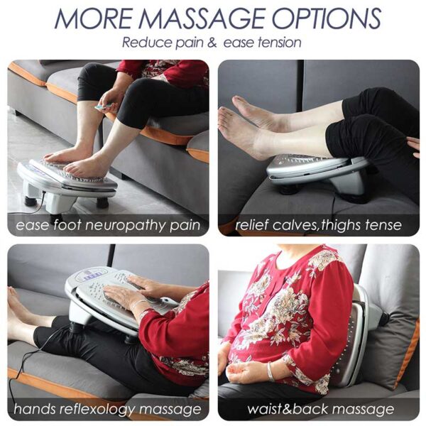 multi-function restless vibration leg massager