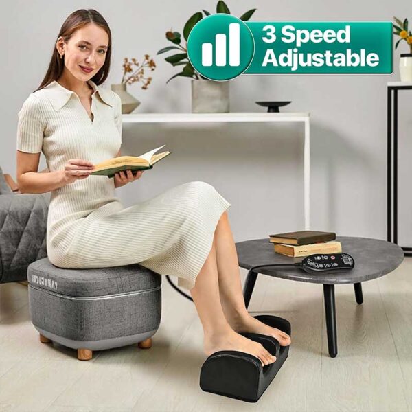 Shiatsu kneading nodes L06 foot massager