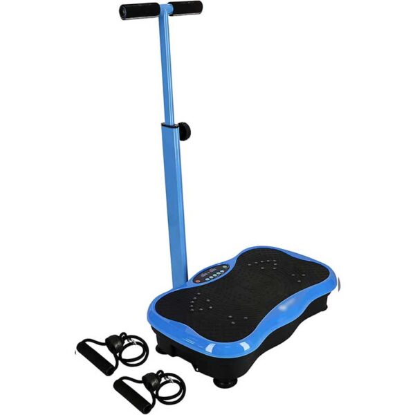 vibration plate with handle bar,vibration plate with handle, adjustable vibration platform, commercial vibration machine, whole body vibrator with bar, Bluetooth vibration plate, professional vibration trainer, gym fitness equipment, vibration therapy machine, OEM workout equipment, vibration plate manufacturer