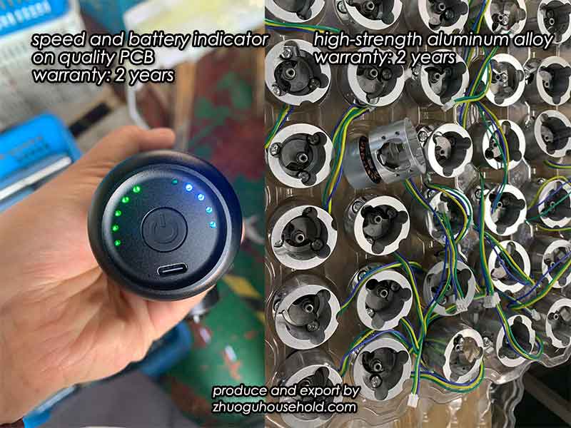 speed-and-battery-indicator-Deep-Tissue-Percussion-Massager-Mini-Massage-Gun-M80-2