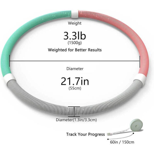 Customizable Weighted Hula Hoop for Weight Loss - China Manufacturer