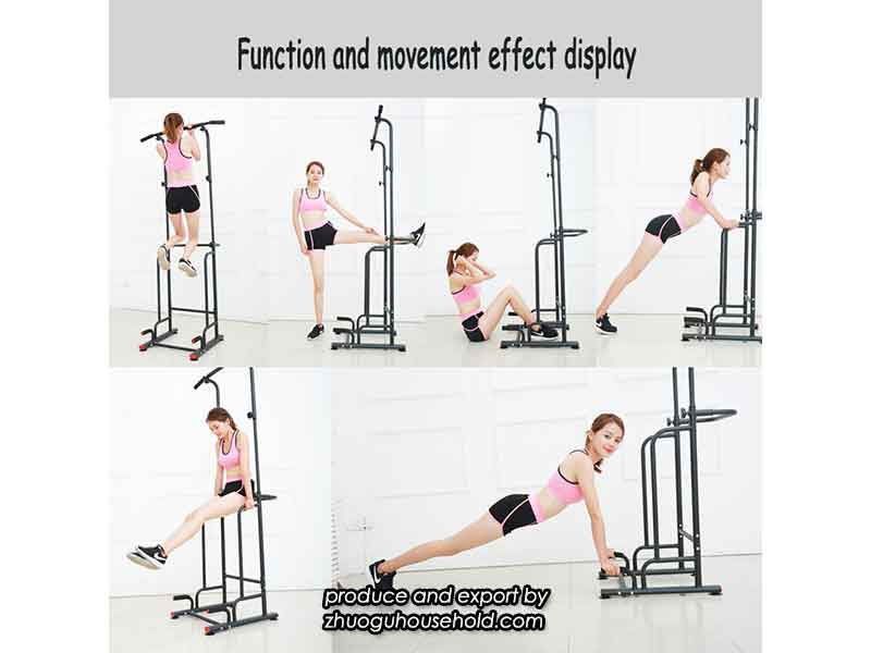 Functions And Images Show How To Use The Wholesale Power Tower Pull Up Dip Station PT01