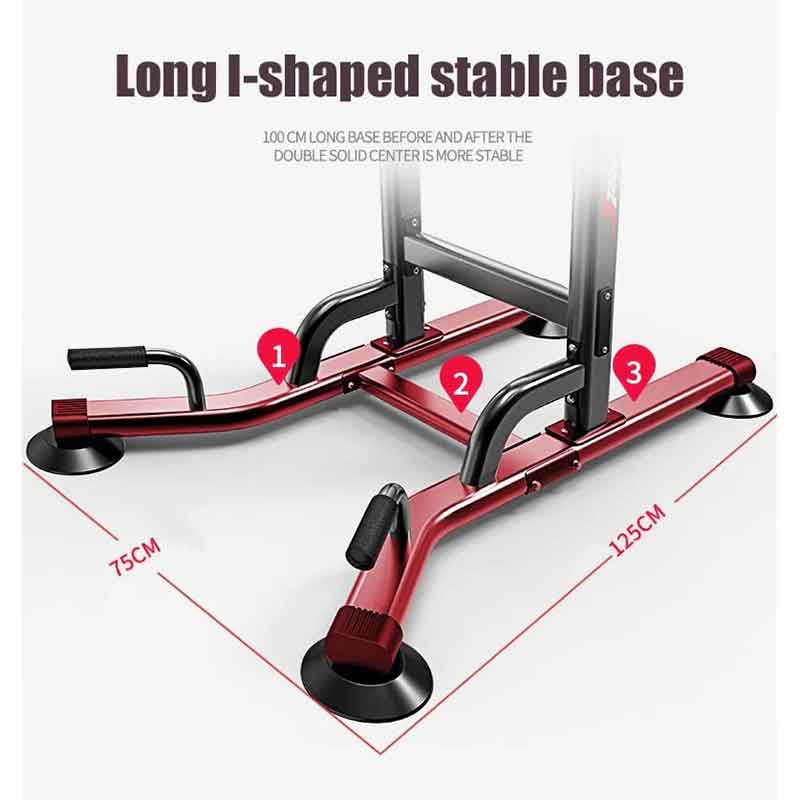 Long l-shaped stable base Heavy Duty Pull Up Tower With Custom Branding