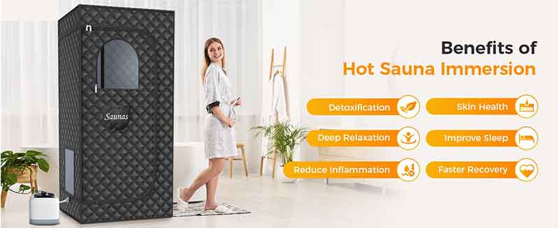 Many Benefits For OEM Wholesale Portable Sauna Box Produced And Export By Wuyi Zhuogu Household Appliances
