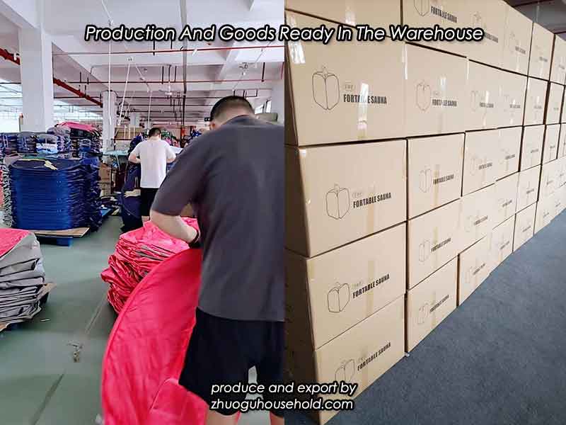 Production And Goods Ready In The Warehouse Produced And Export By Wuyi Zhuogu Household Appliances