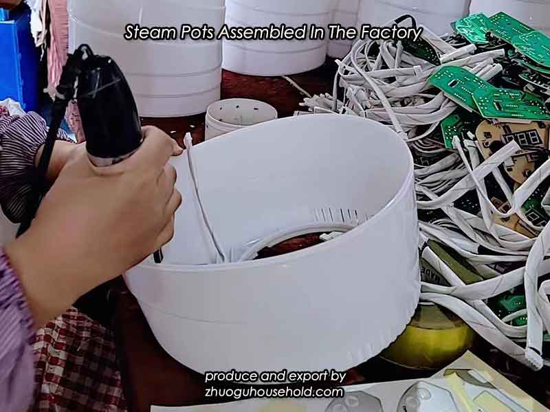 Steam Pots Assembled In The Factory Produced And Export By Wuyi Zhuogu Household Appliances