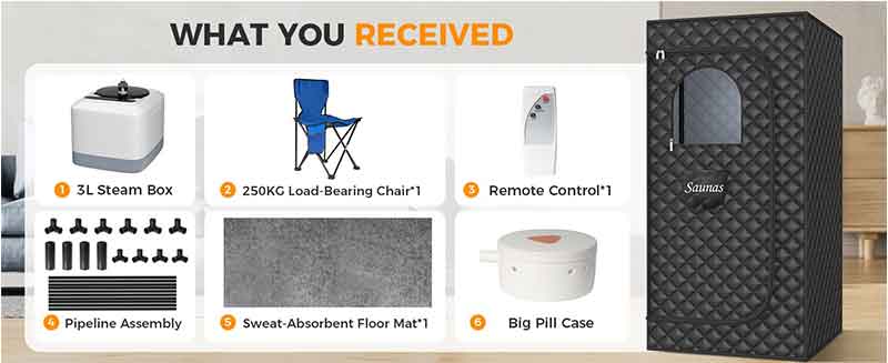 What In The Box OEM Wholesale Portable Sauna Box Produced And Export By Wuyi Zhuogu Household Appliances