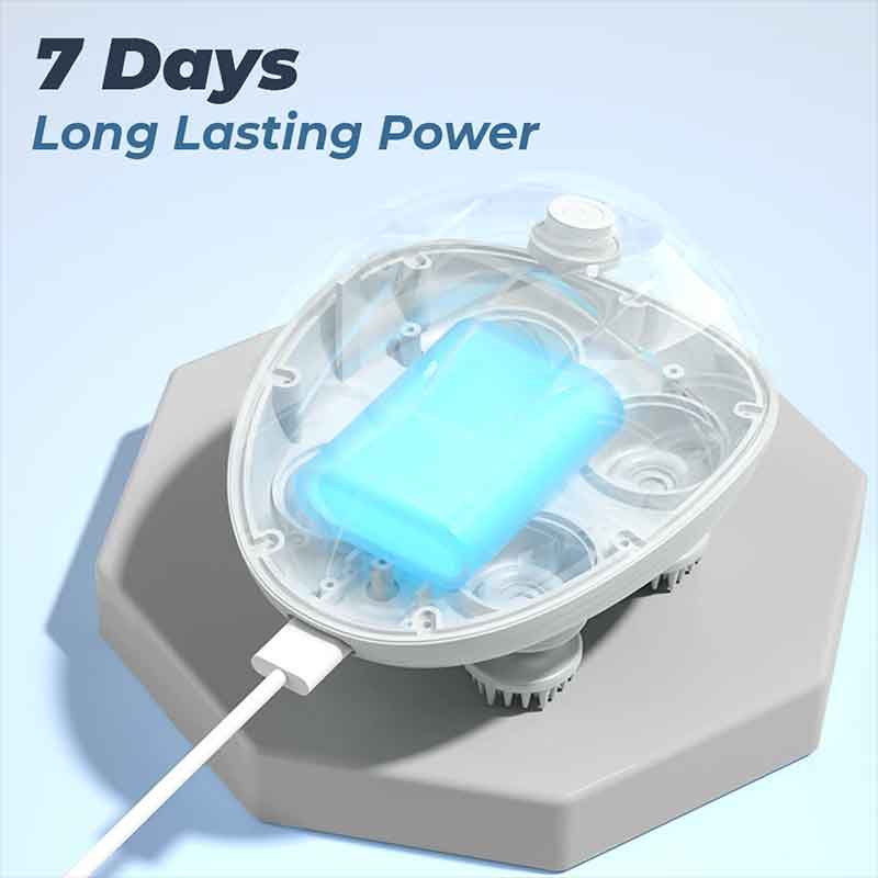 Long Lasting Battery Electric Head Soothe Scalp Massager