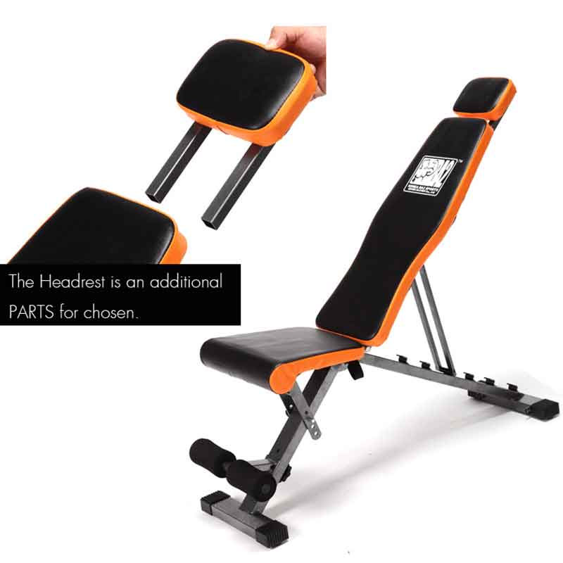 With Headrest OEM Wholesale Manufacturer Dumbbell Bench Press Workout Weight Bench Supplier