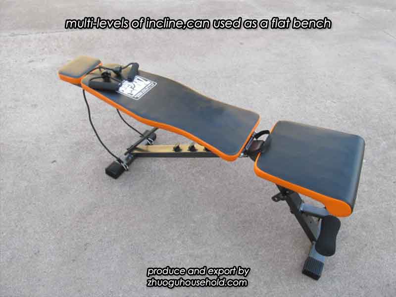 multi-levels of incline,can used as a flat bench Dumbbell Bench Press Workout Weight Bench