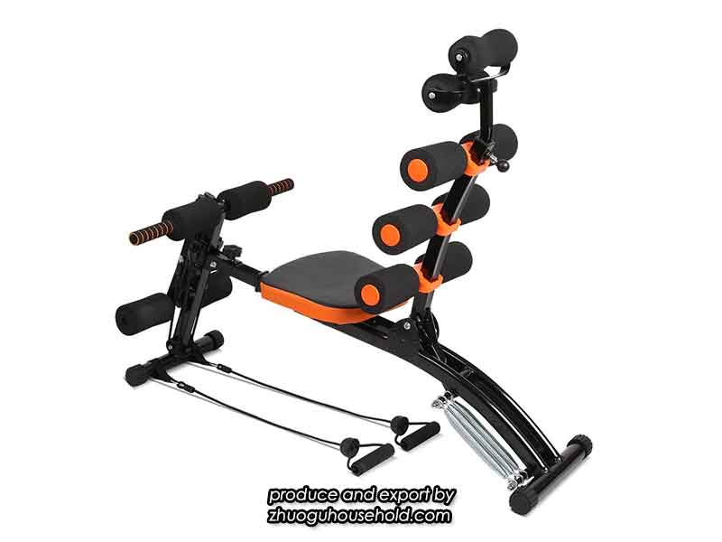 Back Side View of The Six Pack Care Ab Exercise Machine 8001