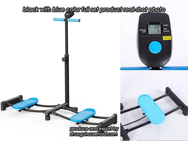 Black With Blue Color With Counter Leg Magic Leg Master Exerciser