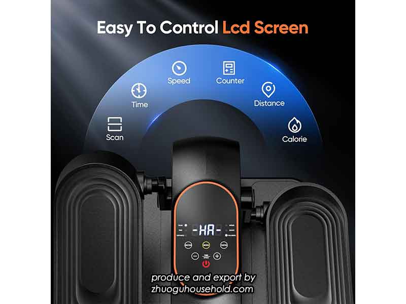 Easy Control Touch Screen Electric Under Desk Electric Elliptical Machine