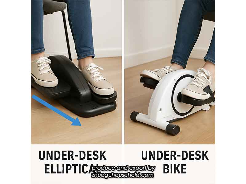 Elliptical vs. Bike Electric Under Desk Elliptical Machine WS602