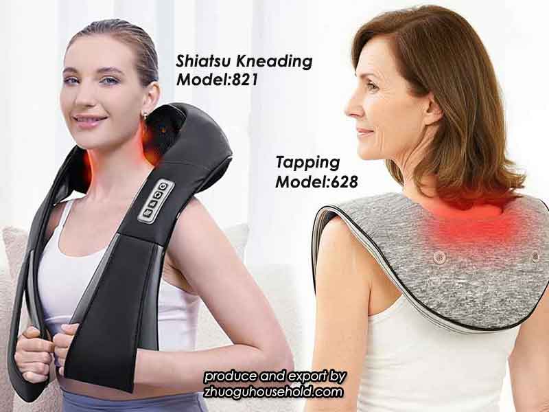Professional neck and shoulder massager using comparison