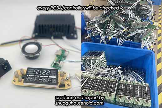 every PCBA/controller will be checked
